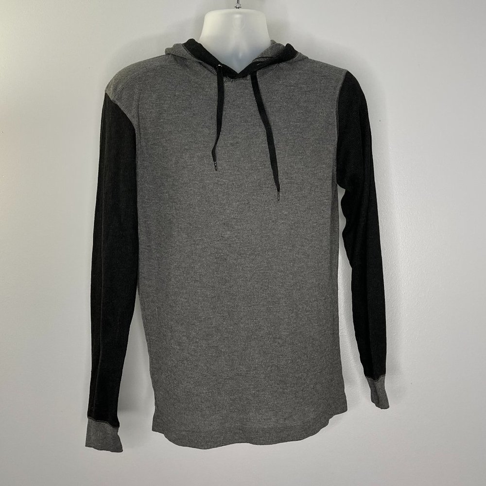Men's thermal hoodie sweatshirt